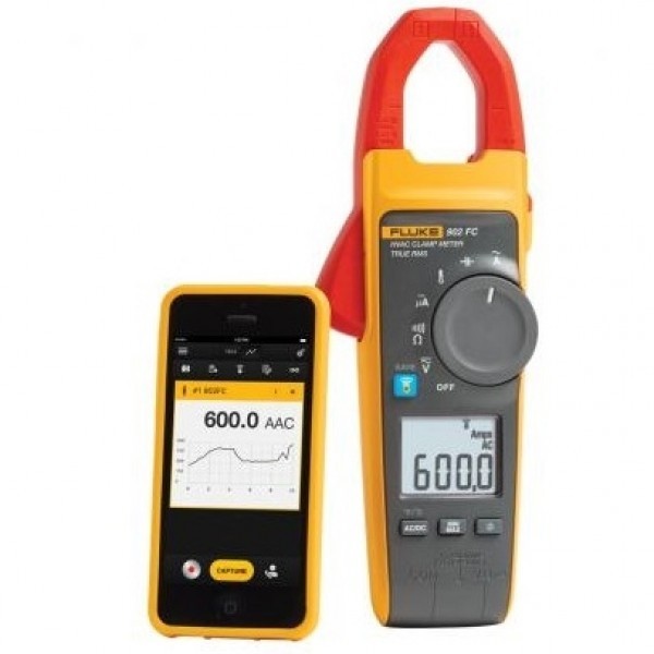 Fluke 902 FC แคล้มป์มิเตอร์สำหรับช่างปรับอากาศ 