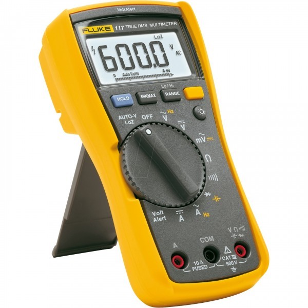 Fluke 117 ดิจิตอลมัลติมิเตอร์ สำหรับช่างเทคนิคงานบริการด้านไฟฟ้า