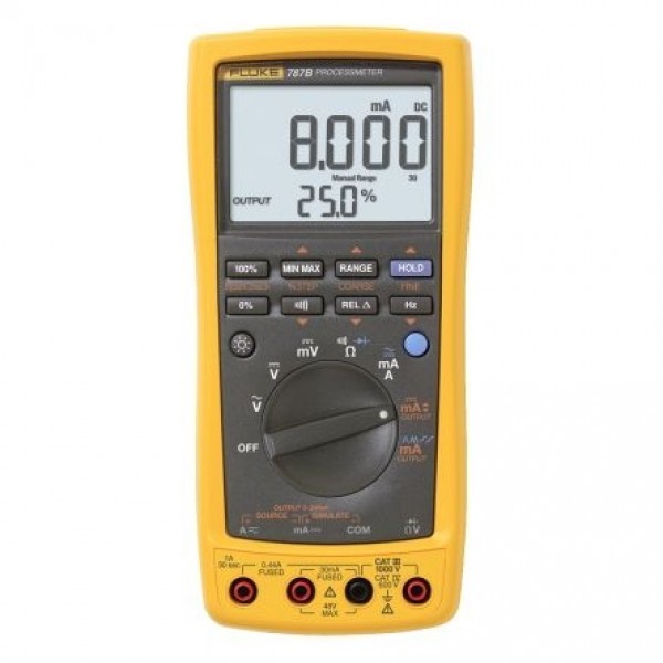 Fluke 787B โปรเซสมิเตอร์ เป็นทั้ง DMM และสอบเทียบหลูป mA