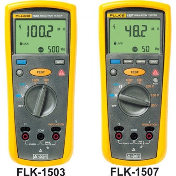 Fluke 1507, 1503 เครื่องทดสอบความเป็นฉนวน