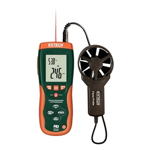 Extech HD300 CFM/CMM Thermo-Anemometer 