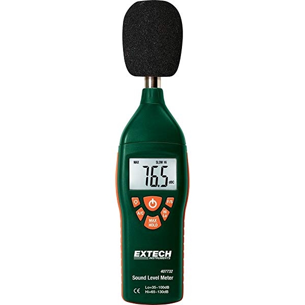 Extech 407732 Low/High Range Sound Level Meter