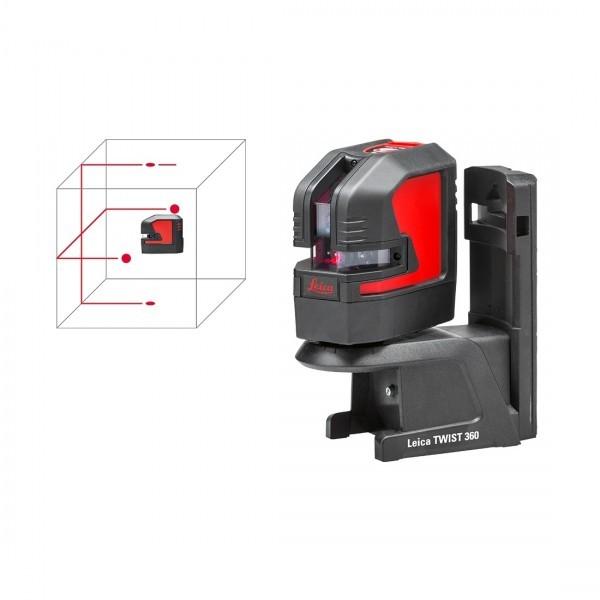 Leica Lino L2P5 The all-in-one cross line  and point laser tool