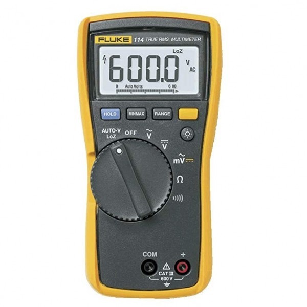 Fluke 114 ดิจิตอลมัลติมิเตอร์ สำหรับงานไฟฟ้าพื้นฐาน