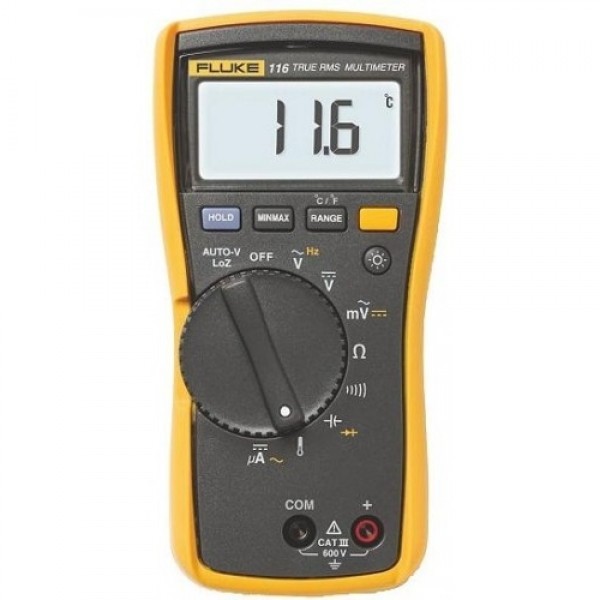 Fluke 116 HVAC Multimeter with Temperature