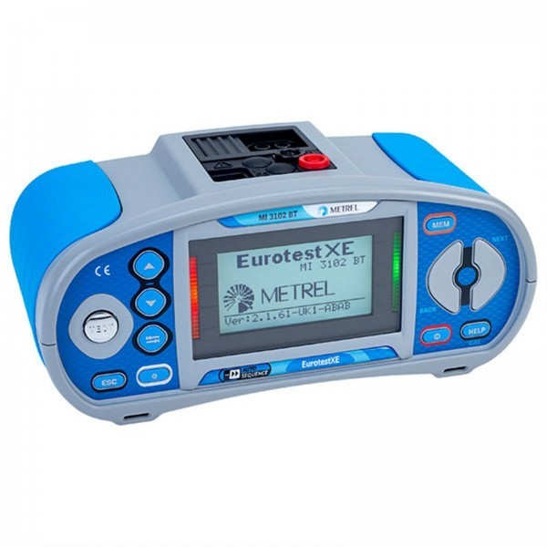 Metrel MI 3102 BT Eurotest XE Installations Safety Tester with AUTO SEQUENCE