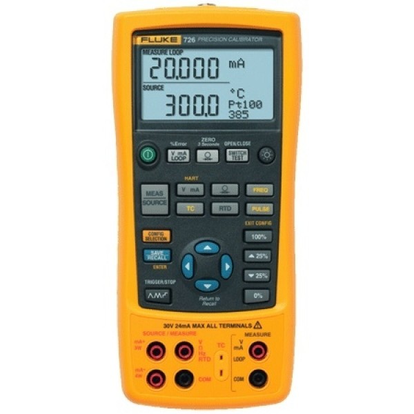 Fluke 726 เครื่องสอบเทียบกระบวนการหลายฟังก์ชัน ความละเอียดสูง