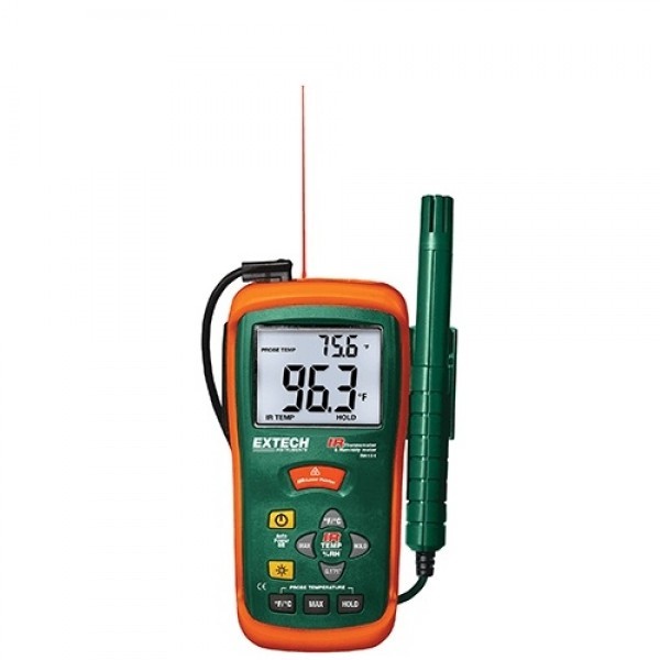 Extech RH101 Hygro-Thermometer + InfraRed Thermometer