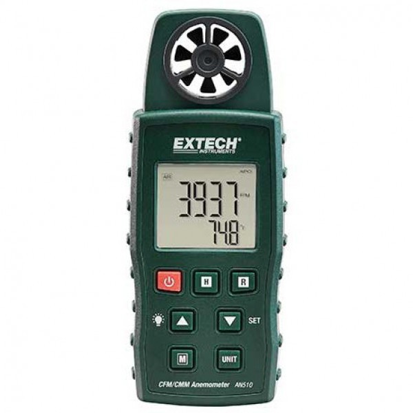 Extech AN510: CMM/CFM Anemometer + Type K