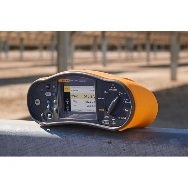 Fluke SMFT-1000: เครื่องทดสอบและวัดประสิทธิภาพโซลาร์เซลล์มัลติฟังก์ชัน