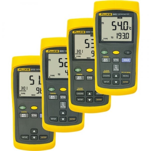 Fluke 50 Series II ดิจิตอลเทอร์โมมิเตอร์แบบสัมผัส