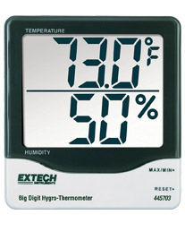 Extech 445703 Big Digit Hygro-Thermometer