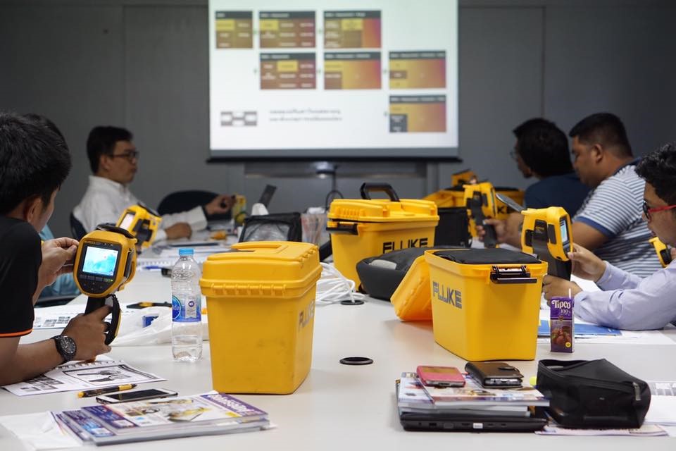 สัมมนาเชิงปฏิบัติการเรื่อง “Fluke Thermography Application Report 1” 